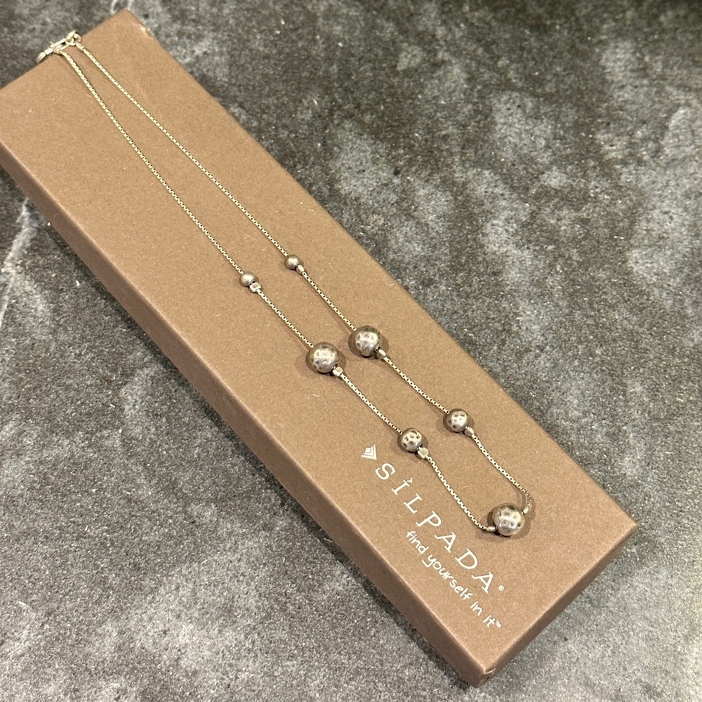 Oxidized Silpada Designs .925 Sterling Silver Necklace